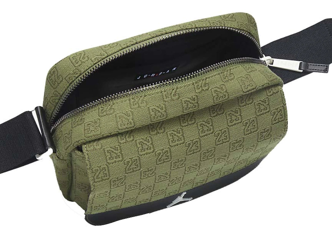 Jordan Monogram Mini Messenger Bag (Olive)