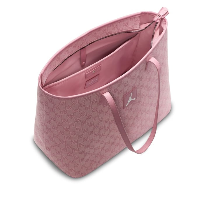 Jordan Monogram Tote Bag Pink Glaze