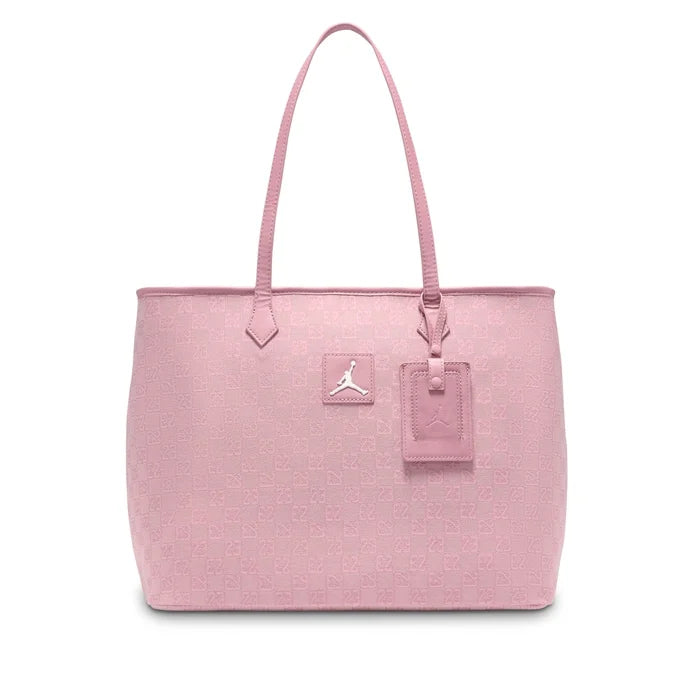 Jordan Monogram Tote Bag Pink Glaze